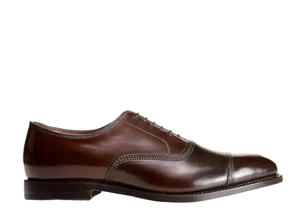 Allen Edmonds Park Avenue Shell Cordovan Cap-toe Oxford Dress Shoe 65 "Brown" 5925 D