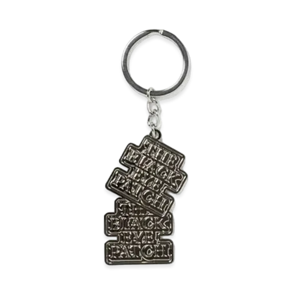 BlackEyePatch OG LABEL KEYCHAIN "Silver"