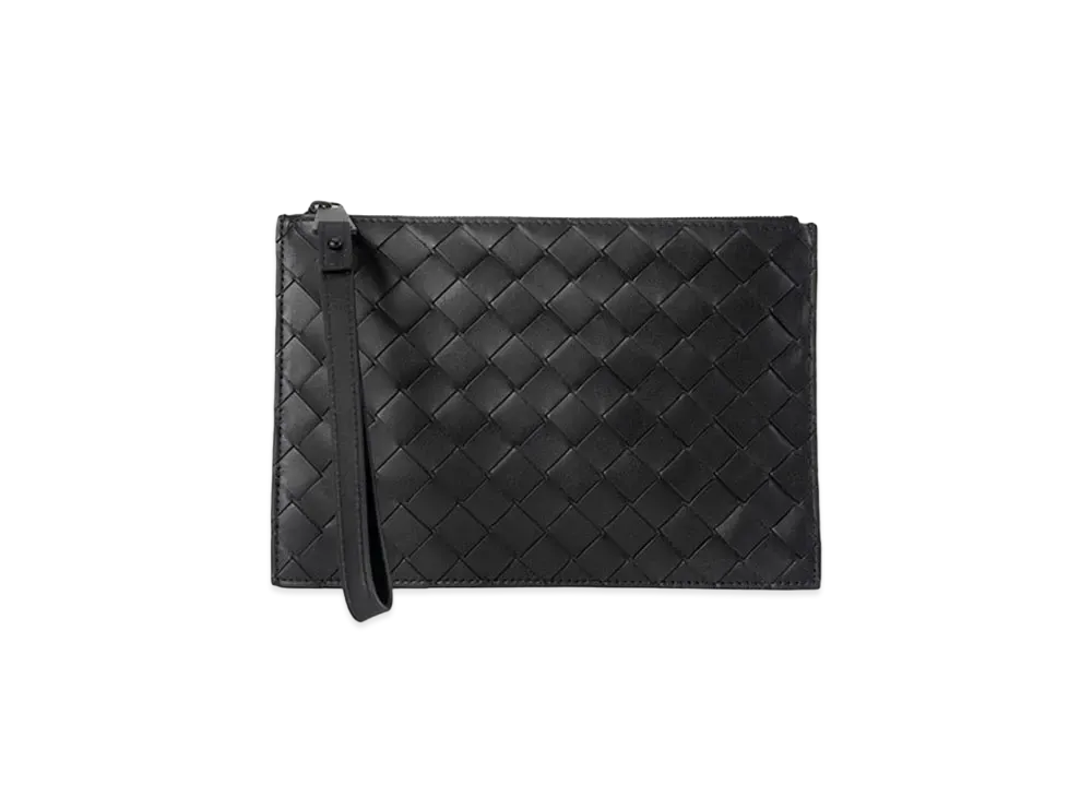 Bottega Veneta Intrecciato Pouch "Black"