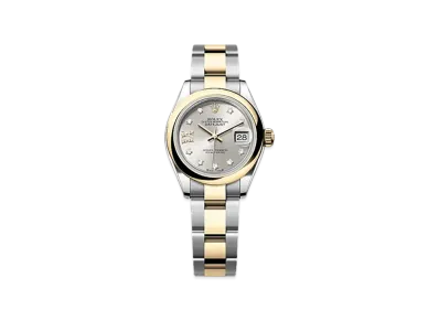 ROLEX Lady-Datejust 28mm Oystersteel & Yellow Gold 279163 "Silver"
