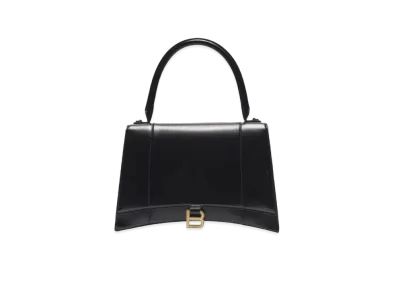 BALENCIAGA Hourglass Medium Handbag "Black"