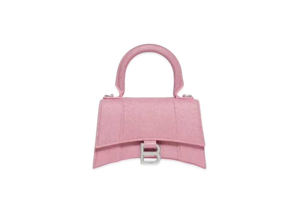 BALENCIAGA Hourglass XS Handbag "Pink"