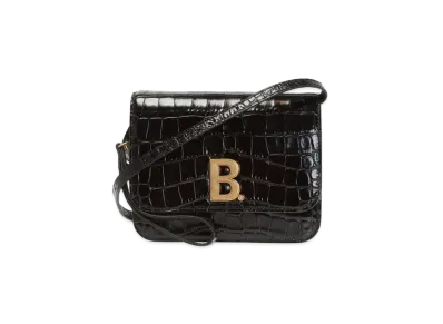 BALENCIAGA Shoulder Bag Calfskin "Black"