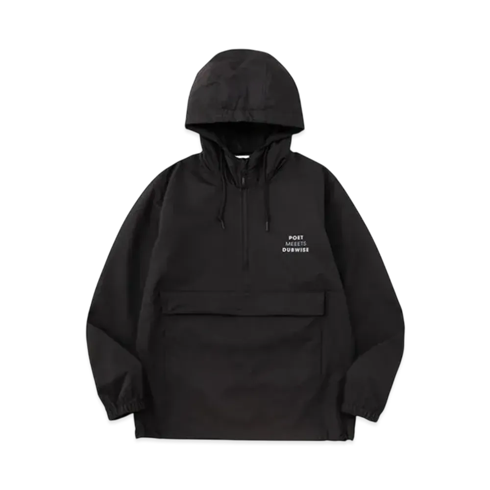 POET MEETS DUBWISE PMD Logo OP Anorak Parka "Black"