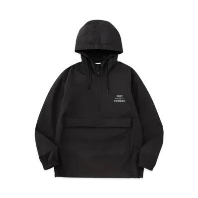 POET MEETS DUBWISE PMD Logo OP Anorak Parka "Black"