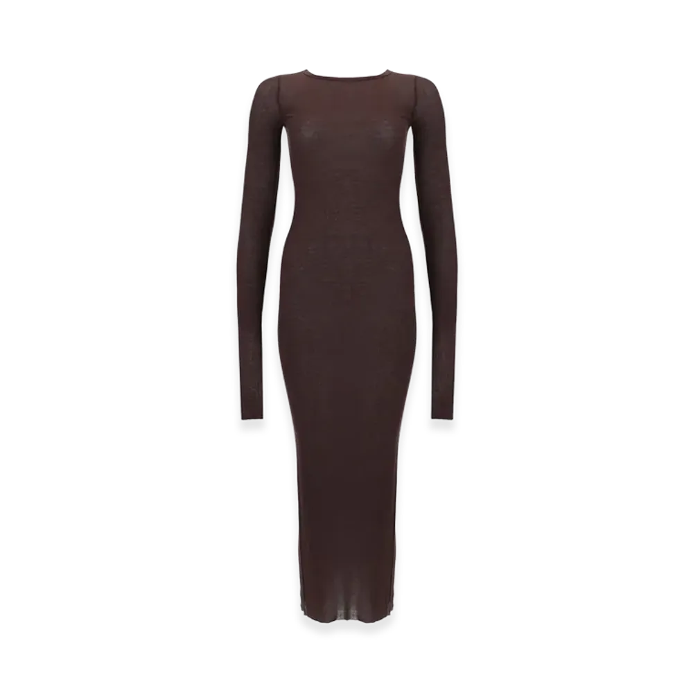 Rick Owens Women's Dresses "Brown"