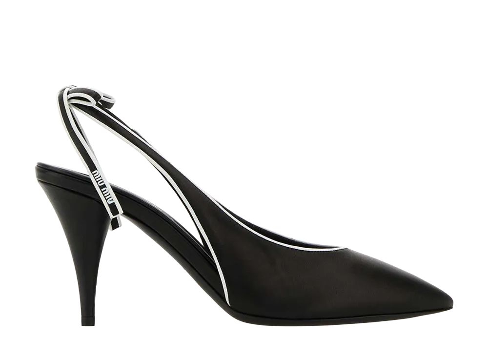 MIU MIU Women's Leather Pumps "Black"
