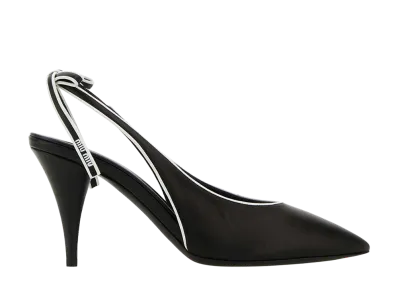MIU MIU Women's Leather Pumps "Black"