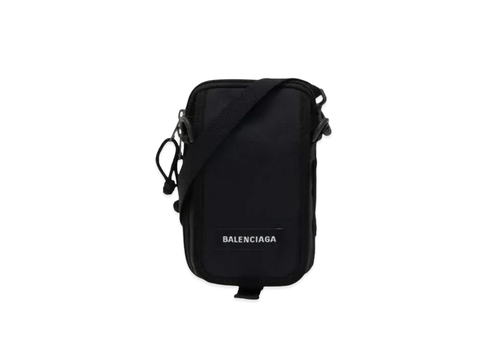 BALENCIAGA Nylon Mini Bag "Black"