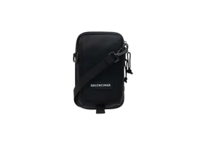 BALENCIAGA Nylon Mini Bag "Black"