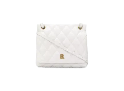 BALENCIAGA Leather Handbag "White"