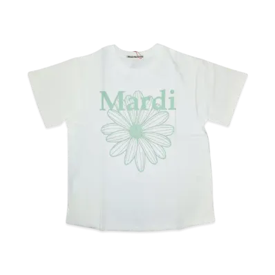 Mardi Mercredi T-Shirt Flowermardi "Ivory Mint"