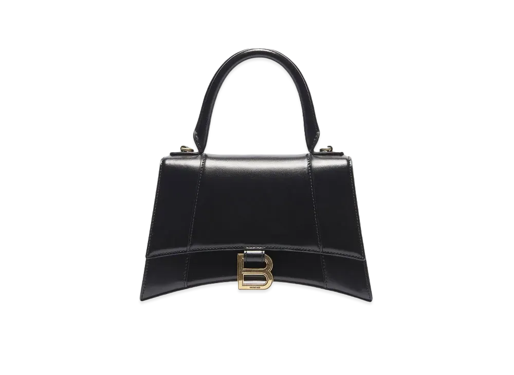 BALENCIAGA Hourglass Small Handbag "Black"