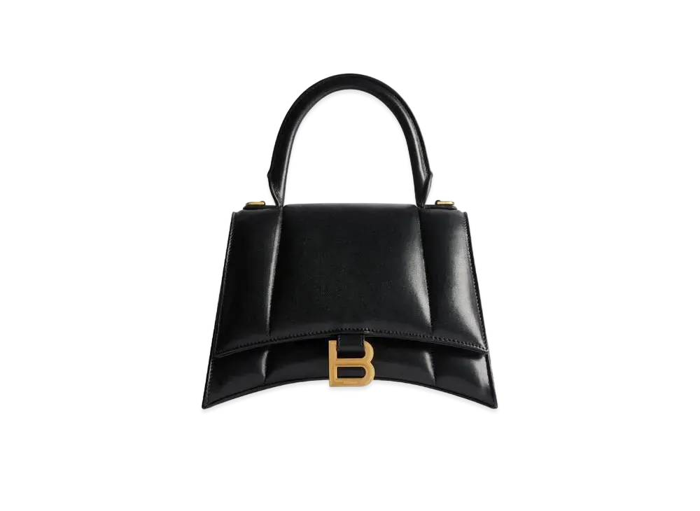 BALENCIAGA Hourglass Small Handbag "Black"
