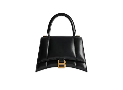 BALENCIAGA Hourglass Small Handbag "Black"