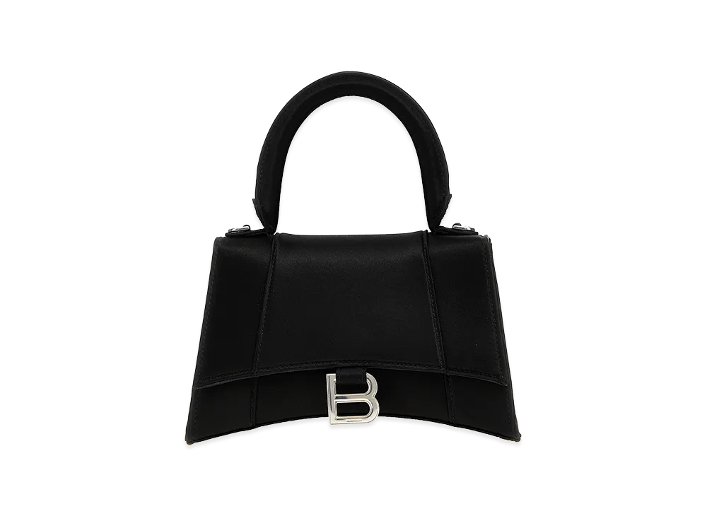BALENCIAGA Women's 'Hourglass S' Handbag "Black"
