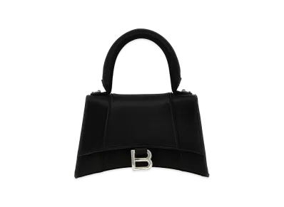 BALENCIAGA Women's 'Hourglass S' Handbag "Black"