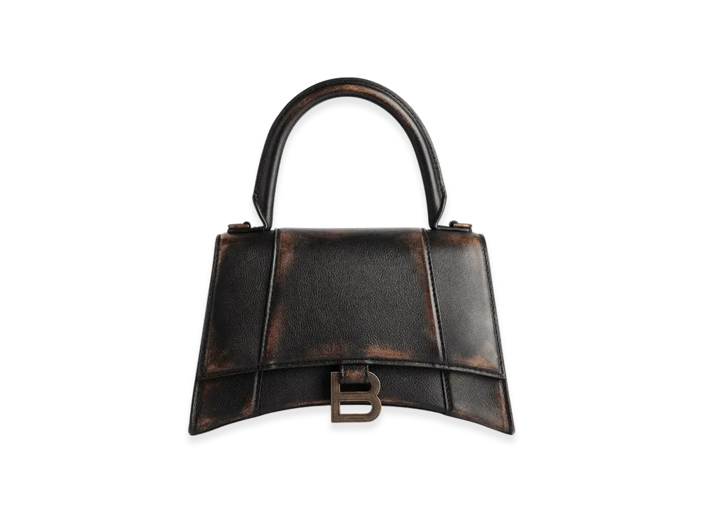 BALENCIAGA Hourglass Handbag Small "Black"