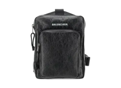 BALENCIAGA Explorer Crossbody Bag "Black"