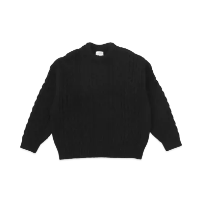 visvim Amplus Crew Knit L/S "Black"