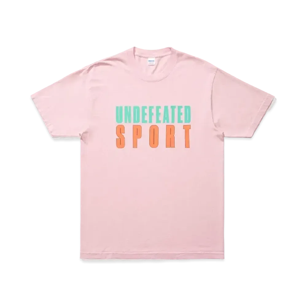 UNDEFEATED SPORT S/S TEE - 80144 "Pink"