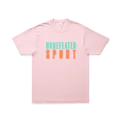 UNDEFEATED SPORT S/S TEE - 80144 "Pink"
