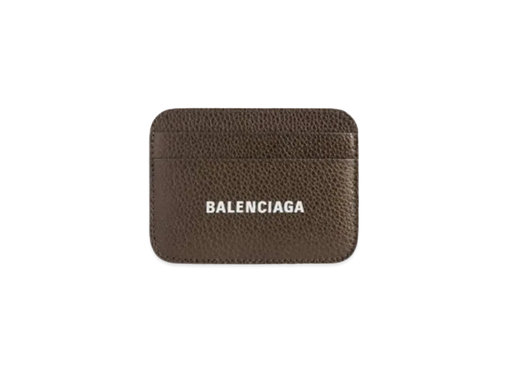 BALENCIAGA Cash Card Holder Metalized "Bronze"