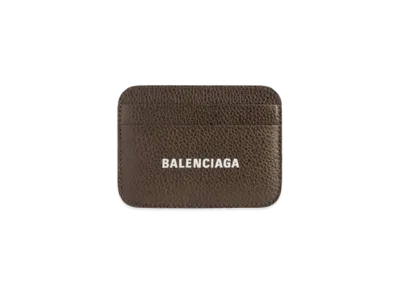 BALENCIAGA Cash Card Holder Metalized "Bronze"