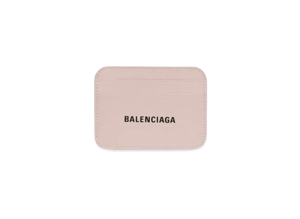 BALENCIAGA Cash Card Holder Smooth Calfskin "Pink"