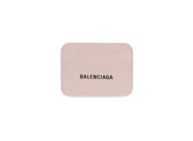 BALENCIAGA Cash Card Holder Smooth Calfskin "Pink"