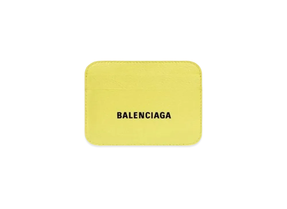 BALENCIAGA Cash Card Holder "Lime"