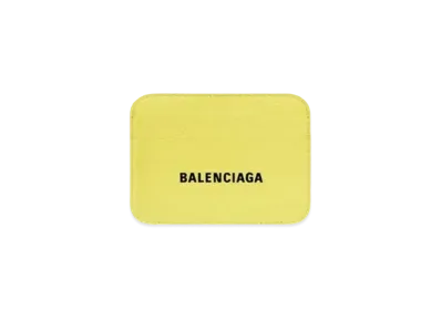BALENCIAGA Cash Card Holder "Lime"