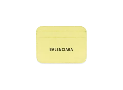 BALENCIAGA Cash Card Holder "Lime"