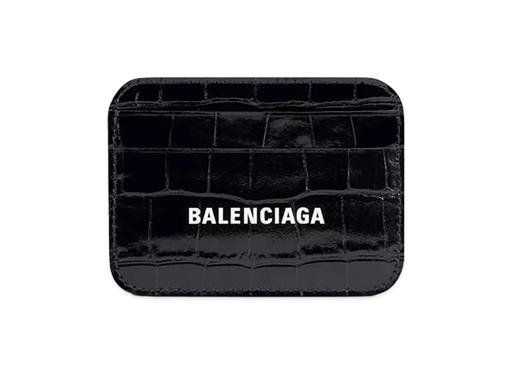 BALENCIAGA Cash Card Holder "Black"