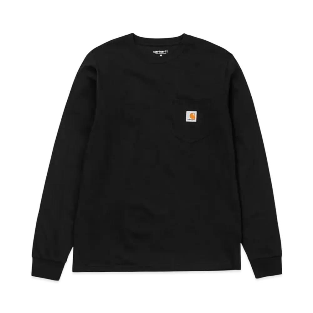 Carhartt WIP L/S Pocket T-Shirt "Black"