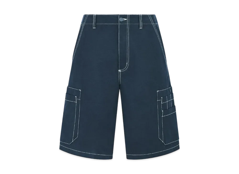 Dior Men's CD Diamond Bermuda Shorts Cotton Twill "Navy Blue"