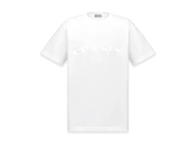 Dior x Lewis Hamilton T-Shirt (Relaxed Fit) in Cotton Jersey "White"