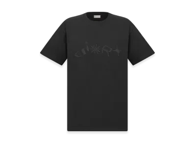 Dior x Lewis Hamilton T-Shirt (Relaxed Fit) in Cotton Jersey "Black"