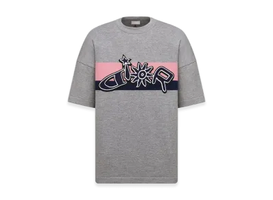 Dior x Lewis Hamilton T-Shirt in Wool Knit "Gray"