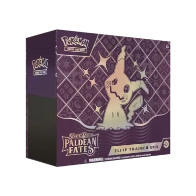 ポケモンカードゲーム 【英語版】 スカーレット&バイオレット パルデアンフェイツ エリートトレーナーボックス
