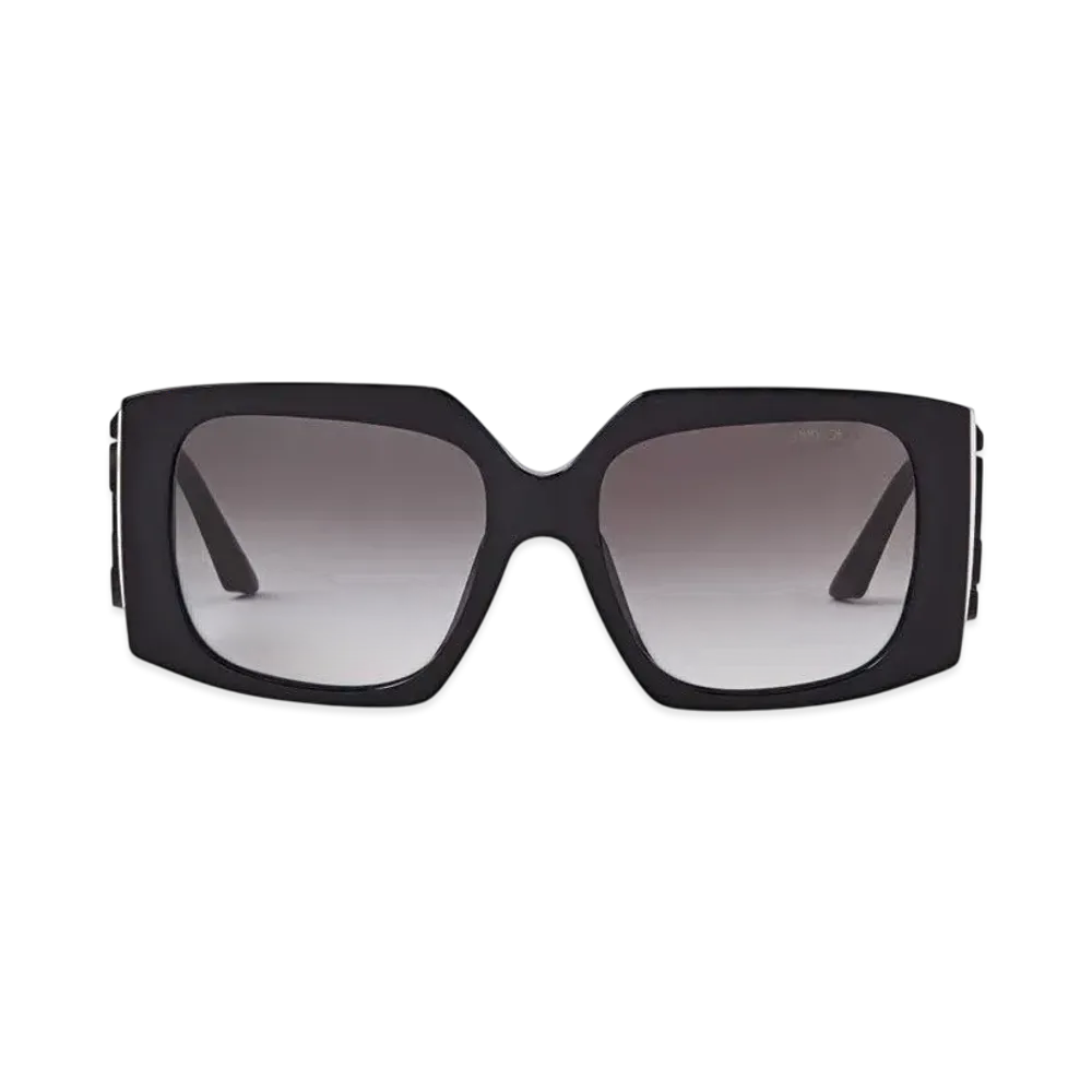 Jimmy Choo Ariana Square Frame Sunglasses "Gradient Gray"