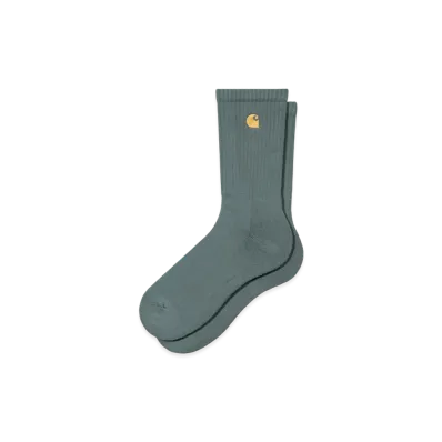 Carhartt WIP Chase Socks "Velvet Green/Gold"