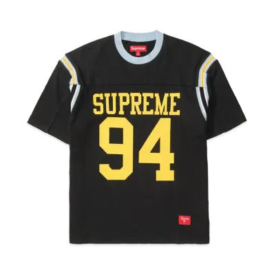 Supreme Split S/S Football Top "Black"