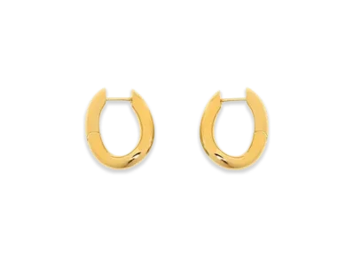 BALENCIAGA Loop XS Earrings "Gold"