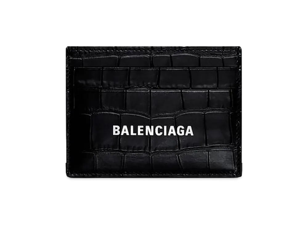 BALENCIAGA Cash Card Holder "Black"
