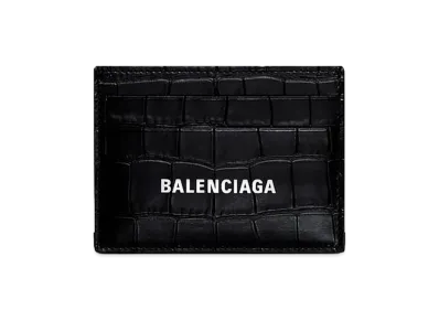 BALENCIAGA Cash Card Holder "Black"