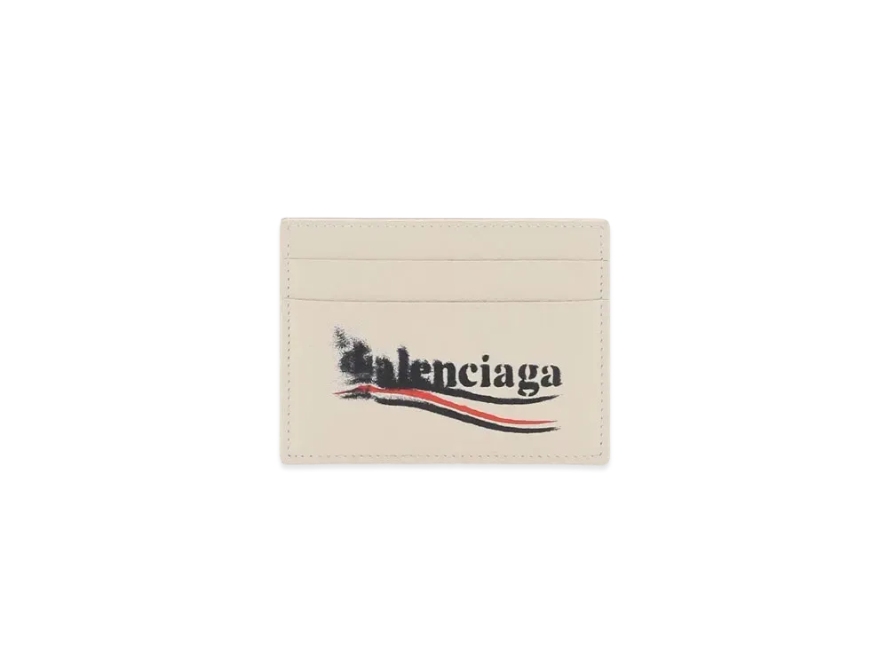 BALENCIAGA Cash Card Holder "Light Beige"