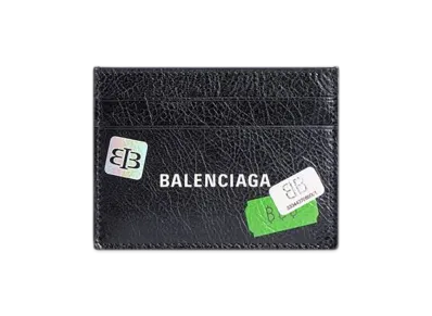 BALENCIAGA Cash Card Holder "Black/Multicolor"