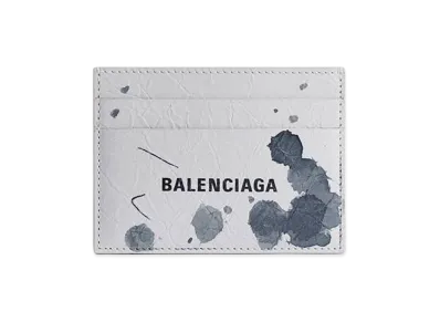 BALENCIAGA Cash Card Holder "Light Grey"