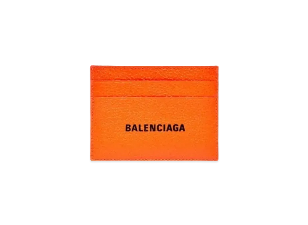 BALENCIAGA Cash Card Holder "Orange"